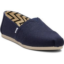 Alpargatas TOMS Alpargata clásicas de algodón para mujer azul marino
