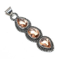 Colgante M O R G A N I T PLATA DE LEY 925 HECHO A MANO