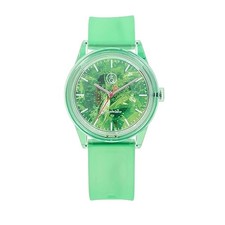 Q&Q SmileSolar R02A-508VK Solar Watch Green Collaboration Model