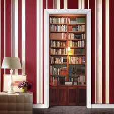 2 piezas pegatinas de pared impermeables de PVC para decoración de sala de estar