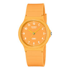 Reloj Casio Collection Analógico De Resina Pulsera Amarillo MQ-24B-9BEF