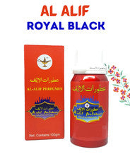 Aceite de perfume concentrado Royal Black by Al Alif | 100 ml | Aceite Attar