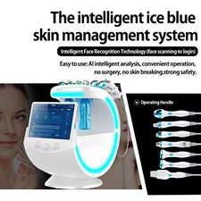 Máquina de Dermoabrasión Hidroeléctrica 7 en 1 Limpieza Profunda Cuidado de la Piel Hydra Spa Facial