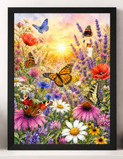 PÓSTER IMPRESO MULTI MARIPOSA RETRATO A4 IMAGEN ARTE DE PARED DECORACIÓN DEL HOGAR REGALO