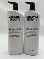 Acondicionador Keratin Complex Blondeshell DeBrass 33,8 oz paquete de 2