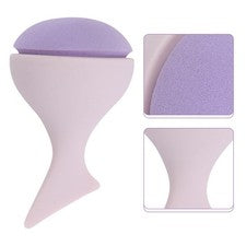 Esponja de maquillaje suave soplo polvo prensado 2 piezas accesorios de belleza para mujeres