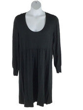 Mujeres Suéteres Vestidos XL New York and Company Negro Tejido Ropa de Trabajo Nuevo