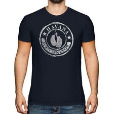 Havana Boxeo Gimnasio Moda Hombre Camiseta Vintage Top Estampado Bóxer Guantes