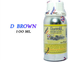 Aceite de perfume concentrado D Brown Surrati, envasado de 100 ml, aceite Attar.