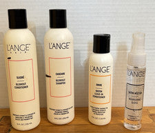 Lange Hair Care Lote Champú, Acondicionador, Acondicionador, Brillo Nutritivo