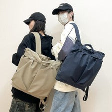 Moda Viaje Gran Capacidad Mochila Bolso Mensajero Bolso de Mano para Hombres Mujeres