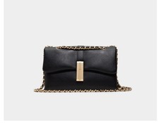 ALDO Aliciee Bolso Bandolera Convertible Mujer Solapa - Negro