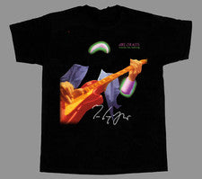 Camiseta negra Mark Knopfler Dire Straits Band regalo para fan S-5XL para hombre