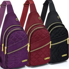 Bolso Bandolera Pequeño para Mujeres Hombres Informal Bandolera Bandolera Mochila Viaje Deportes Regalo