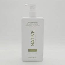 Champú hidratante de hierba y sándalo Native Desert - 16,5 FL OZ