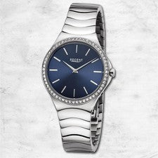 Regent Reloj De Pulsera Analógico Con Pulsera De Metal Plateada UR2252812