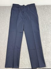 Pantalones Red Kap Para Hombre 40 (39x34) Azul Marino PT20 Trabajo Industrial Frente Plano Recto