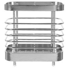 Soporte de cocina resistente utensilios palillo tubo organizador escurridor