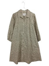 Vestido camisero mujer Part Two talla 34 beige animal print algodón