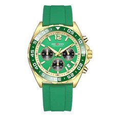 Reloj Hombre Lujo Silicona Caballeros Reloj Multi Dial Temporizador Cronógrafo Cuarzo Fecha