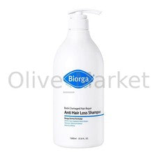Champú biotina BIORGA para el cuidado del cabello dañado 1000 ml cuidado del cabello coreano