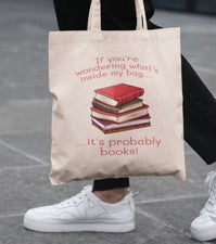 Bolso de Mano Book Lovers. Divertida bolsa de compras de libros de biblioteca probablemente sea regalo de libros