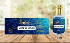 Aceite de perfume concentrado fresco de larga duración Alyaan Musk al mehfil Attar natural