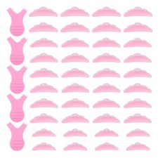45 piezas varillas de elevación de pestañas, almohadillas de silicona para levantamiento de pestañas protectores de pest