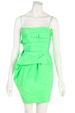 PINKO Dress Pleated D 34 green NEW