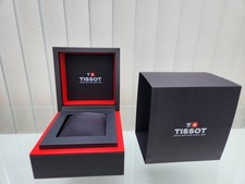 CAJA RELOJ TISSOT 100% ORIGINAL ORIGINAL VACÍA CON FUNDA EXTERIOR