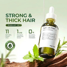 ¡MEJOR NUEVO! Aceite nutritivo para el crecimiento del cabello de romero de laboratorio y cuidado del cuero cabelludo