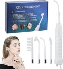Dispositivo de varita de terapia de luz facial de alta frecuencia para la eliminación de arrugas del acné