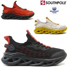 ZAPATOS DEPORTIVOS PARA CAMINAR PARA HOMBRES ESPUMA VISCOELÁSTICA AMORTIGUADORES CORRER INFORMALES GIMNASIO TALLA