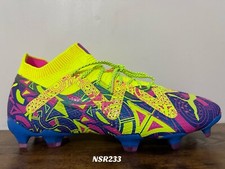 PUMA FUTURE ULTIMATE FG AG ENERGY PACK ULTRA AZUL AMARILLO ROSA 107546-01 TALLA 7-12