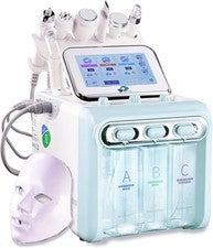 Máquina de cuidado facial Hydrogen Oxygen 7 en 1 con mascarilla
