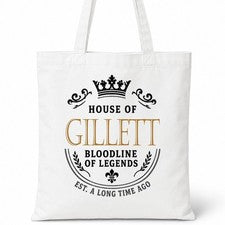 Bolso Shopper GILLETT Family Surname House Of Cotton