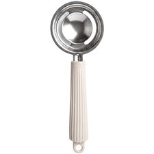Juego de utensilios de cocina de acero inoxidable con asas ergonómicas de silicona tamaño 26,2 x 9 cm