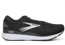 Zapato para correr Brooks Ghost 16 neutro para hombre negro/gris/blanco EE. UU. 8,5 mediano/D