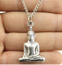 Collar Cadena Budista Despertar Espiritual Buda Joyería Amigo Yoga Regalo