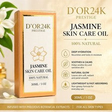 Aceite facial botánico D’OR24K Prestige Jasmine para el cuidado de la piel 1 oz 30 ml NUEVO