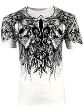 Camiseta para hombre Xtreme Couture By Affliction reunir alas de motociclista S-6XL