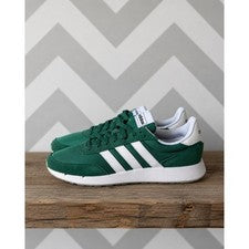 Adidas Run 60s 2.0 Tenis Colegiales Verde Blanco Hombre 8.5 Mujer 9.5