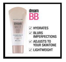 2x Maybelline Dream Mate BB Bálsamo de Belleza + Imprimación Ligera Mediana