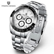 Reloj de negocios de cuarzo para hombre, cronógrafo de lujo, calidad VK63.