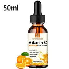 Suero facial con vitamina C y ácido E hialurón. Set Antiedad 2 1.7oz Promo**