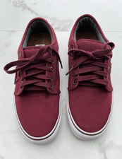 Zapatillas bajas para hombre VANS UltraCush acolchadas borgoña blanco marrón con cordones
