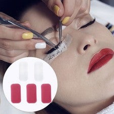 Placa de injerto de extensión de pestañas 5 piezas Paleta de pestañas Herramienta de salón de belleza