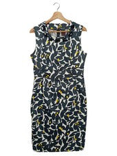 Vestido lápiz mujer Shi talla 40 negro streetwear algodón cremallera