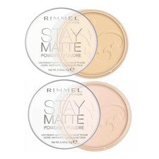 Polvo facial prensado de larga duración Rimmel Stay Matte 14 g