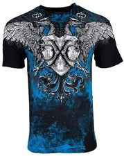 Camiseta para hombre Xtreme Couture by Affliction tatuaje de motociclista hueco, S-5XL